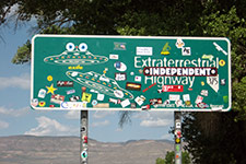 Extraterrestrial Highway (photo by Donald Prothero)