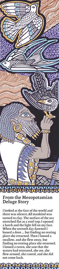 From the Mesopotamian Deluge Story