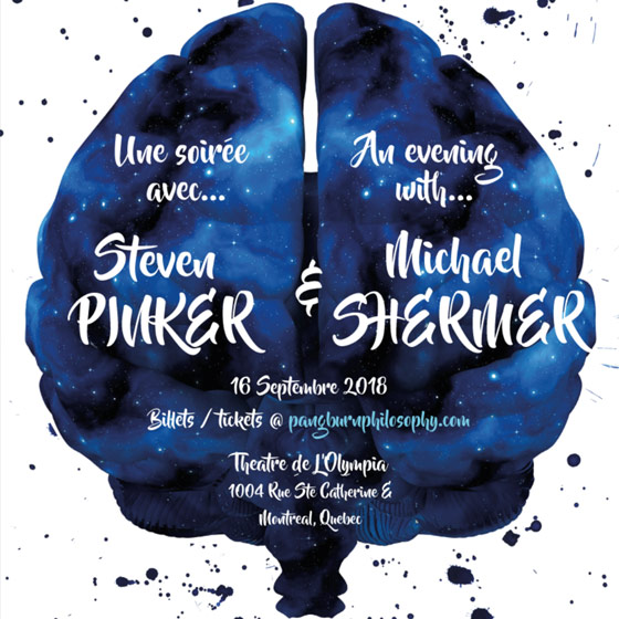 Steven Pinker and Michael Shermer in Conversation