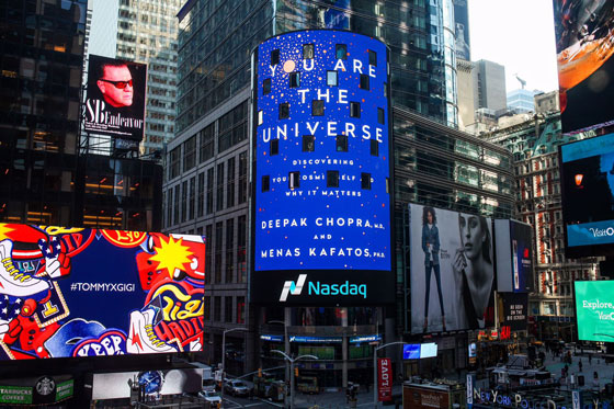 You Are The Universe cover (Times Square)