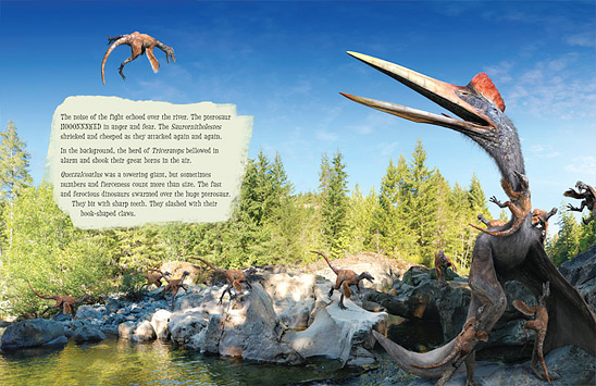 Pterosaur Trouble (page spread)