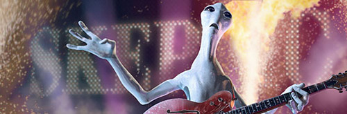 Rock Alien illustration