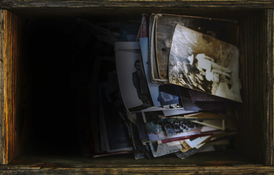 box of memories disappearing...