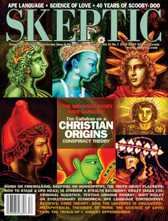Skeptic Volume 15 Number 1 cover